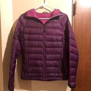 Eddie Bauer size M purple puffer